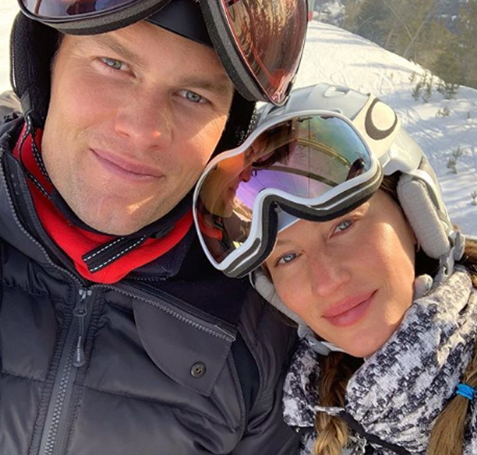 Gisele Bündchen se derrete nas redes sociais para Tom Brady