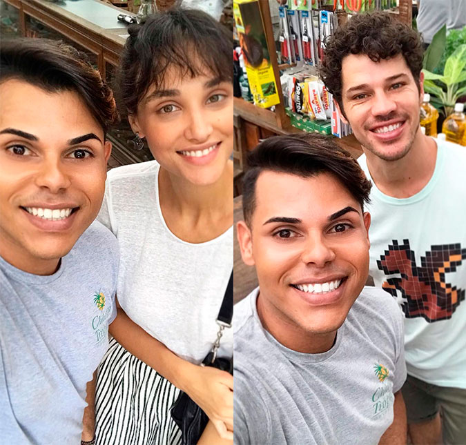 Funcionário de floricultura entrega encontro de Débora Nascimento e José Loreto