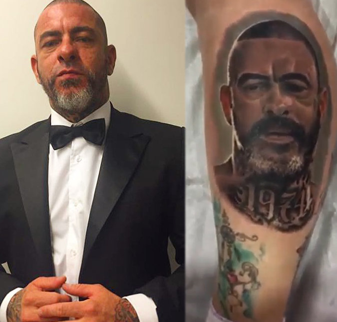 Henrique Fogaça recebe homenagem de fã e divide opiniões
