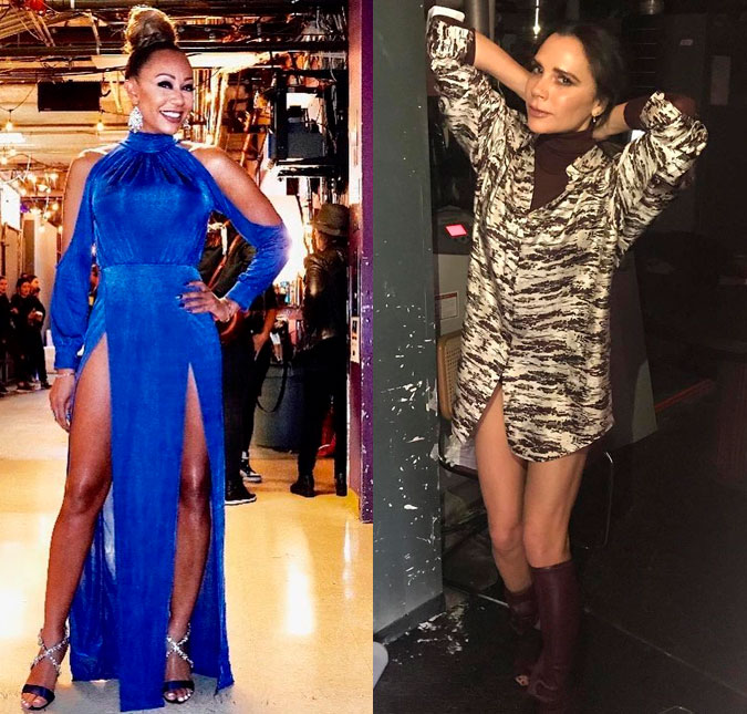 Mel B tem esperança de Victoria Beckham fazer parte da reunião das <i>Spice Girls</i>, mas define a amiga como <i>uma vaca</i>