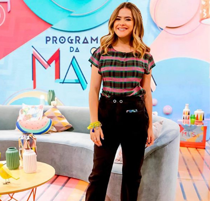 Maisa mostra que é gente como a gente e revela intimidade na TV