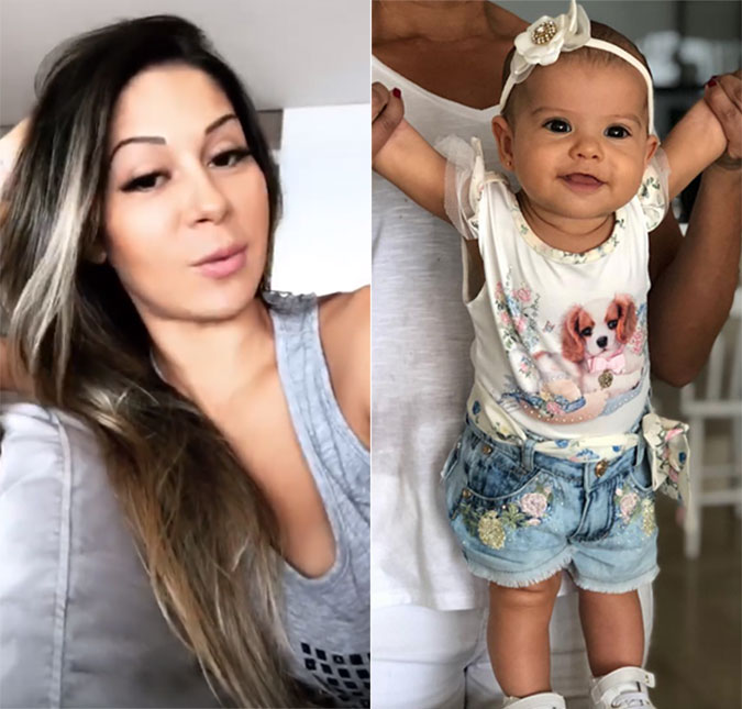 Mayra Cardi revela que a filha, Sophia, segue alimentação vegana