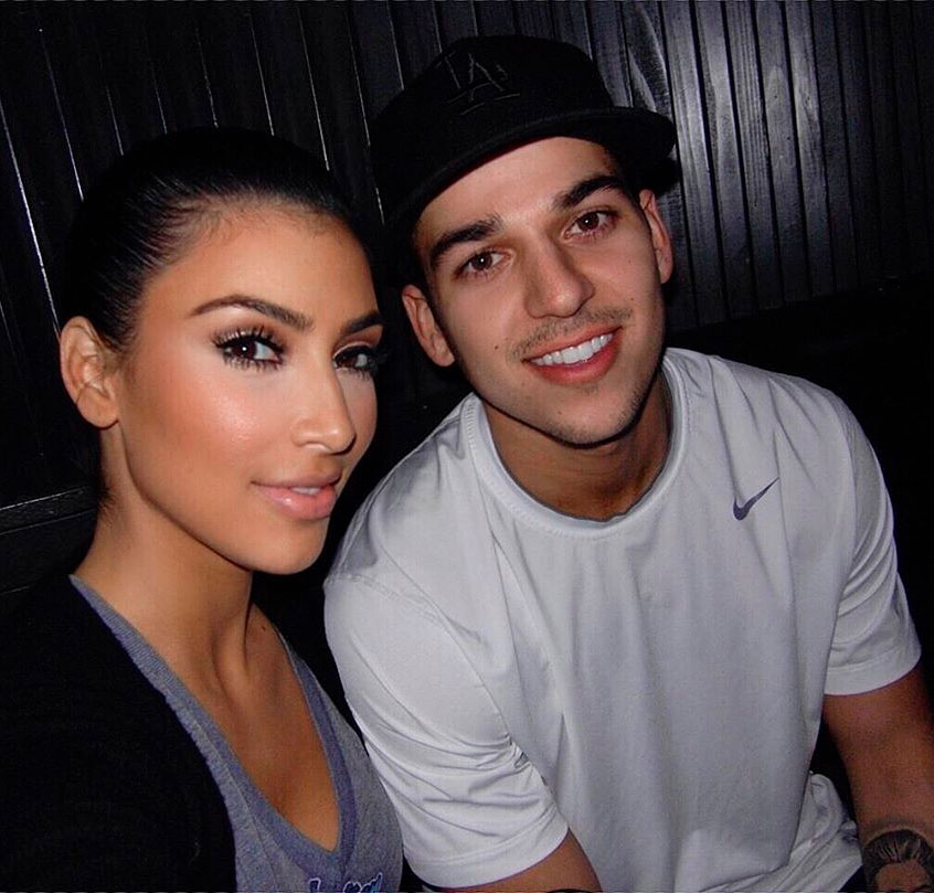 Kim Kardashian está pensando em chamar o quarto filho de Rob, em homenagem ao irmão, Rob Kardashian