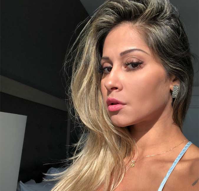 Cinco dias após amiga dar à luz, Mayra Cardi comenta sobre barriga inchada: <i>Jurava que você voltaria rápido</i>