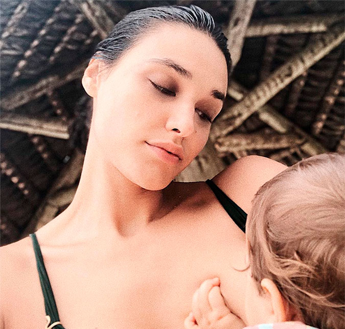 Débora Nascimento fala da criação de sua filha, Bella: <i>- Não a crio para ser uma princesa</i>