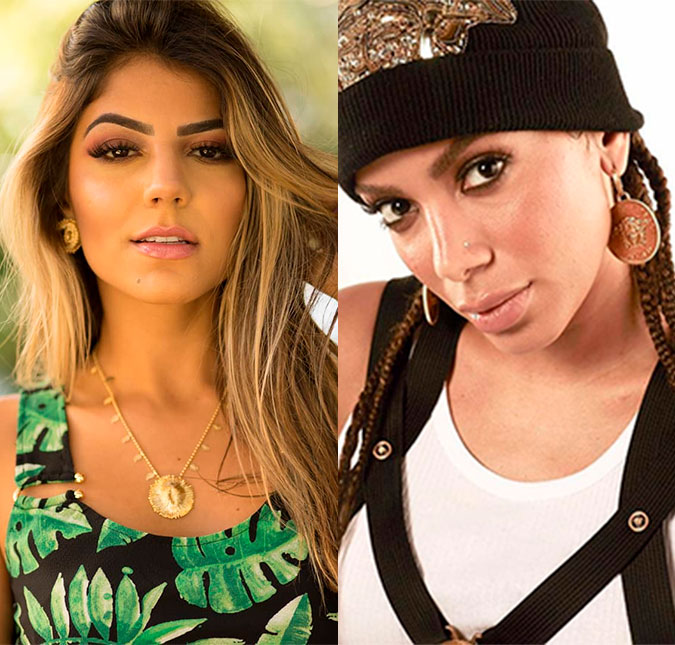 Hariany revela que recebeu mensagem de Anitta e Gleici Damasceno após ser desclassificada do <I>BBB 19</i>