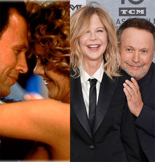 Meg Ryan e Billy Crystal se reencontram 30 anos após <i>Harry e Sally: Feitos um para o Outro</i>, confira a foto!