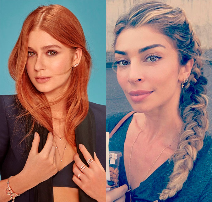 Marina Ruy Barbosa deseja boa sorte para Grazi Massafera por nova novela e é detonada na <I>web</I>
