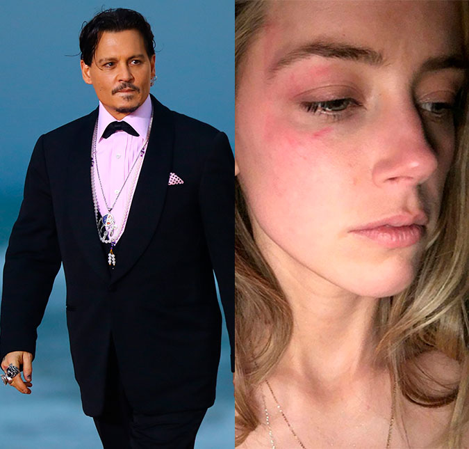 Johnny Depp diz que tem provas incontestáveis de que Amber Heard não foi agredida por ele