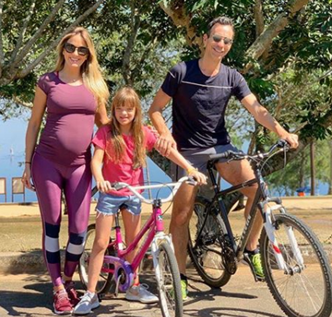 Ticiane Pinheiro compartilha vídeo de Rafinha Justus andando de bicicleta sem rodinhas
