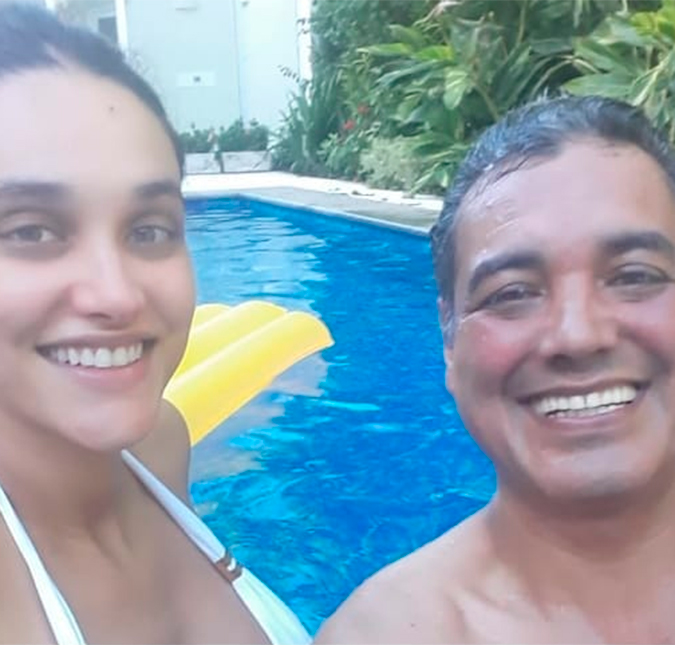 Pai de Débora Nascimento fala sobre relação com genro: <I>- Loreto é abençoado</i>