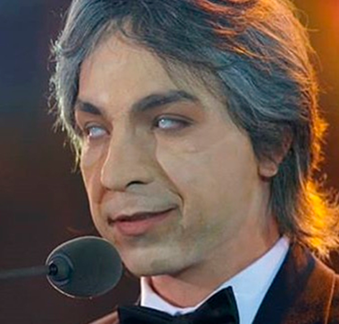 No <i>Show dos Famosos</i>, Di Ferrero usa lente de contato para reproduzir cegueira de Andrea Bocelli; confira!