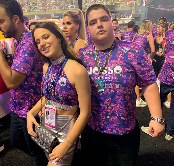 Tá rolando? Faustão dá a entender que seu filho, João Guilherme, está namorando Sophia, a filha de Claudia Raia