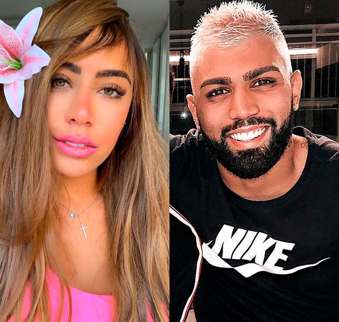 Irmã de Neymar é vista em clima de romance com Gabigol