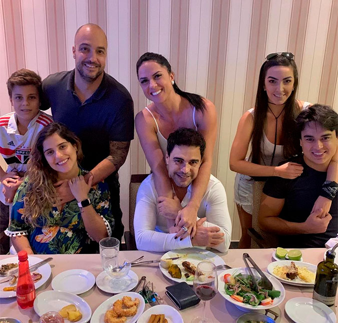 Zezé Di Camargo curte almoço de Páscoa em família e explica ausência da filha, Wanessa Camargo