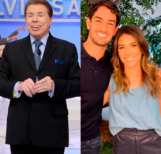 Silvio Santos fala sobre namoro de Rebeca Abravanel e Alexandre Pato pela primeira vez: <i>Vai casar</i>