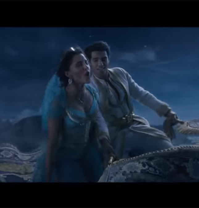Cena clássica do tapete voador é destaque em novo <i>teaser</i> de <i>Aladdin</i>; assista!