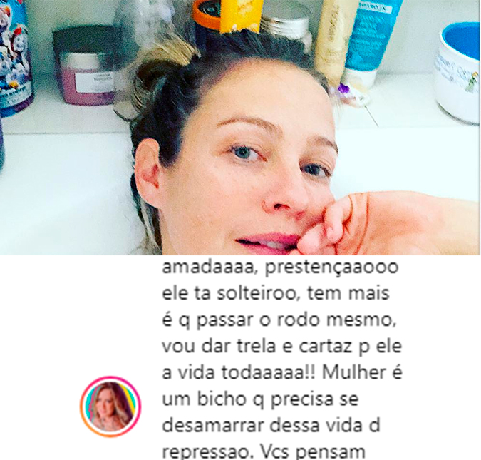 Luana Piovani comenta sobre Pedro Scooby e Paolla Oliveira juntos em festa: <I>Tem mais é que passar o rodo mesmo</i>