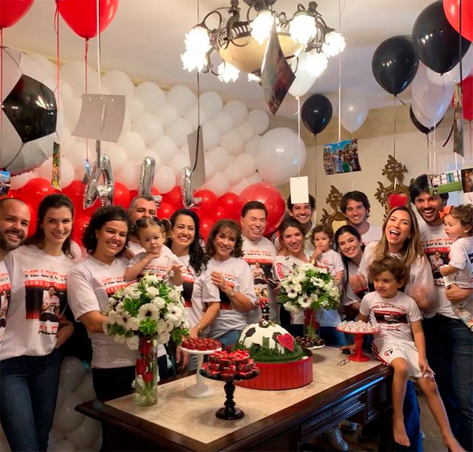 Alexandre Pato reestreia no <I>São Paulo</I> e ganha festa de família Abravanel!