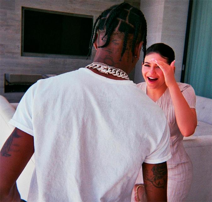 Kylie Jenner homenageia Travis Scott e declara: <I>Vamos fazer outro bebê</i>