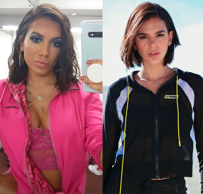 Após mudar o visual, Anitta é comparada com Bruna Marquezine!