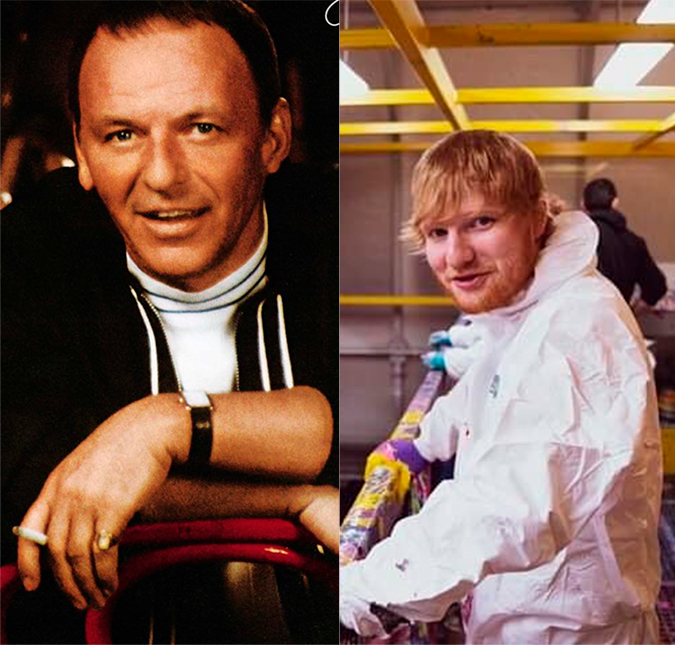 Ed Sheeran e Frank Sinatra estão entre os artistas mais tocados em funerais, diz <i>site</i>