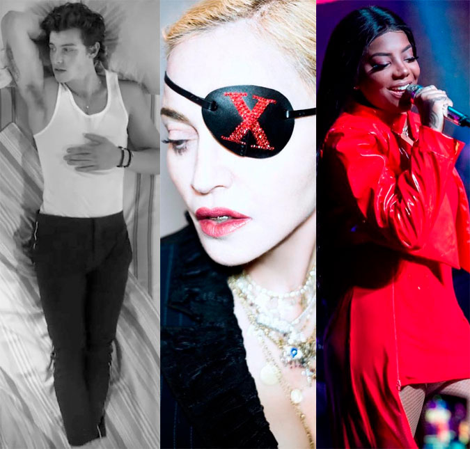 Clipe romântico de Shawn Mendes, música inspiracional de Madonna e dueto entre Ludmilla e Jão. Confira os lançamentos da semana!