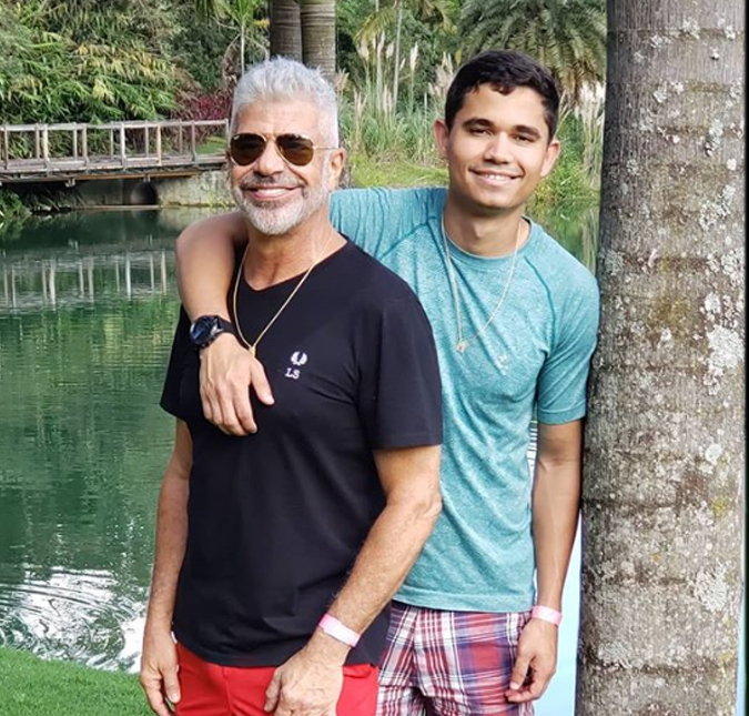 Lulu Santos recebe homenagem de marido pelo aniversário de 66 anos de idade