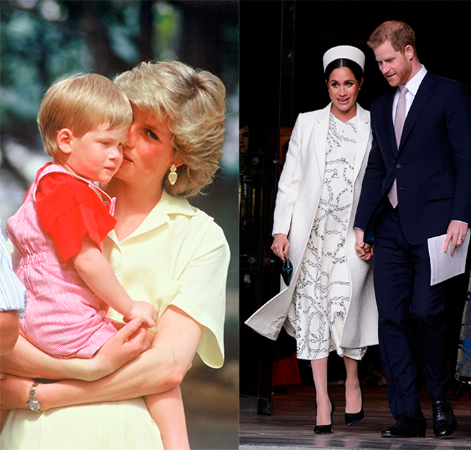 Príncipe Harry lembrou de princesa Diana no nascimento do primeiro filho, entenda!