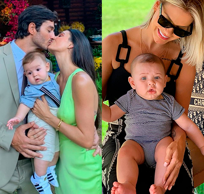 Isis Valverde posta foto da família e internautas apontam semelhança de Rael com Samuel, filho mais novo do Gusttavo Lima!
