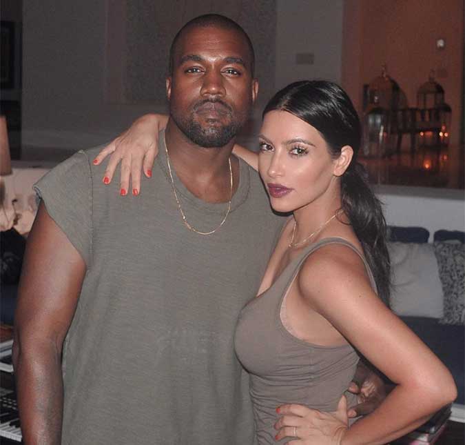Barriga de aluguel de Kim Kardashian e Kanye West já está em trabalho de parto