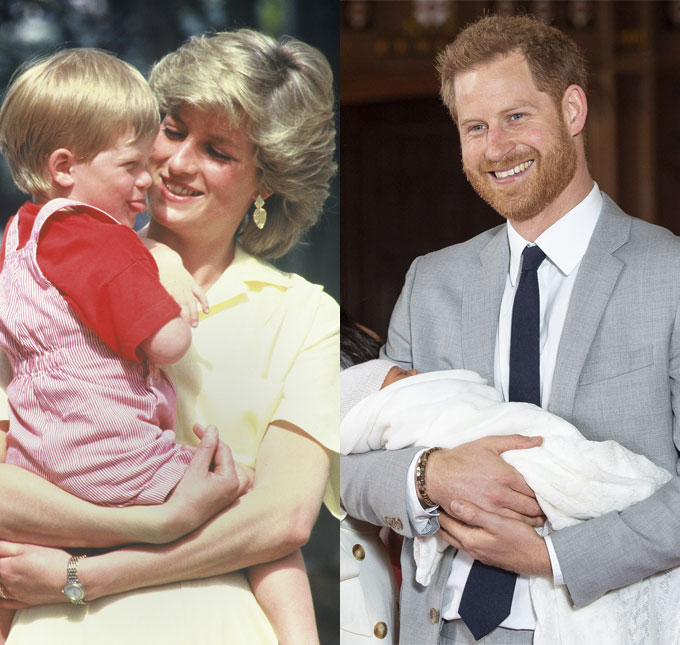 Príncipe Harry diz sentir <i>um vazio</i> ao criar Archie sem ter sua mãe, princesa Diana, ao seu lado