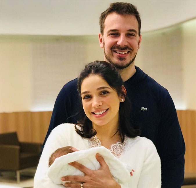 Após 19 dias internado, bebê de Sabrina Petraglia recebe alta da UTI e atriz desabafa: <I>Não foi nada fácil</i>