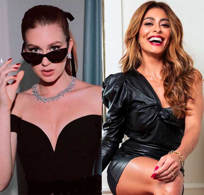 Após polêmica, Juliana Paes brinca com Marina Ruy Barbosa: <i>Vou te dar unfolllow</i>