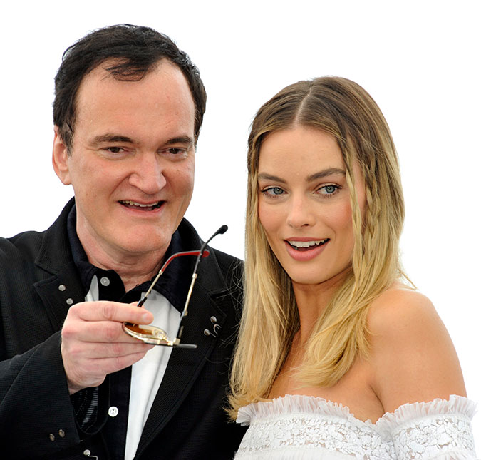 Quentin Tarantino dá resposta afiada à repórter que o questionou sobre quantidade de falas de Margot Robbie em <I>Era Uma Vez Em... Hollywood</I>