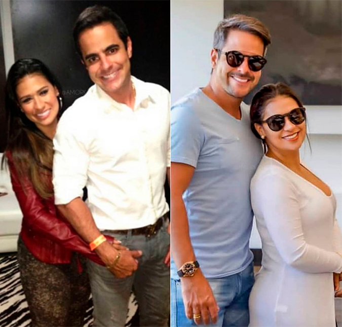 Após rumores de briga, Simone posta foto e se declara ao marido: <i>Uma história de amor</i>