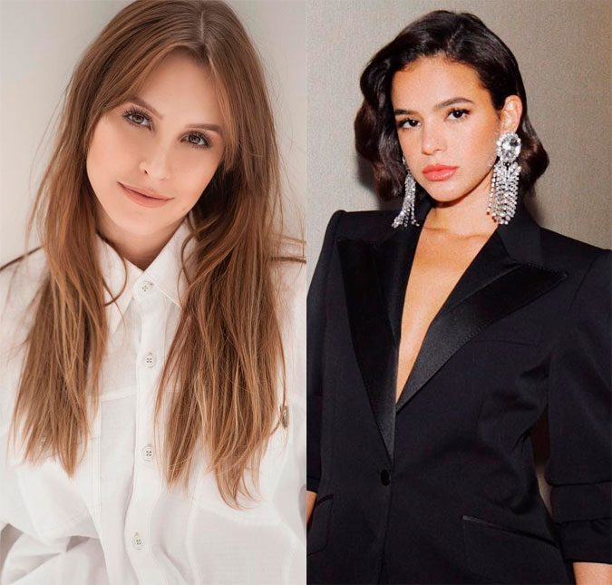Carla Diaz defende Bruna Marquezine após seguidora chamá-la de <I>lixo</I>: <I>É uma grande atriz</I>