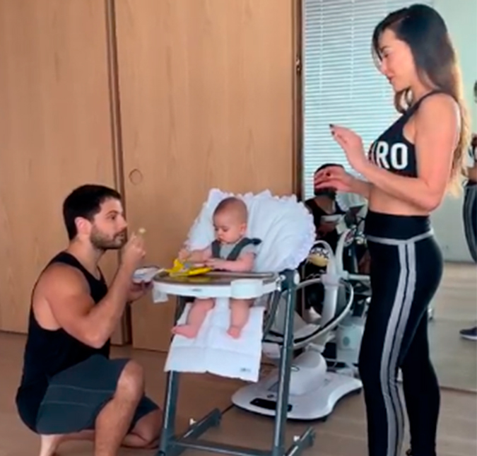Sabrina Sato encanta ao mostrar primeira refeição de Zoe nas redes sociais, veja o vídeo!