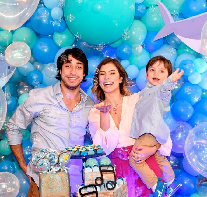 Bruna Hamú comemora dois anos do filho com festa colorida e bem animada, confira!