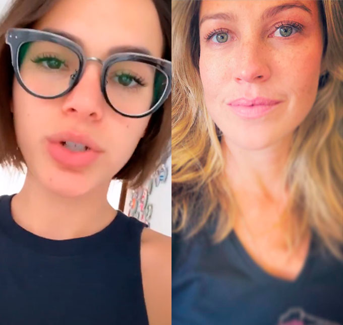 Após curtir comentário que alfineta Luana Piovani, Bruna Marquezine diz: <i>- Foi sem querer</i>