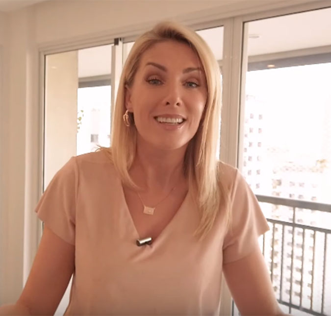 Antes de engravidar, Ana Hickmann se muda para novo apartamento e faz <i>tour</i> para os fãs, veja o vídeo!