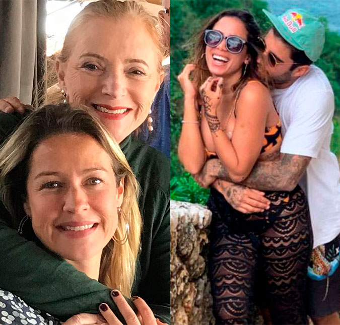 Mãe de Luana Piovani comenta polêmica envolvendo a filha, Pedro Scooby e Anitta: <I>Me constrangeu e chateou</I>