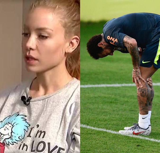 Após vídeo de Neymar e modelo ser vazado, jogador sofre lesão e é cortado da seleção para jogar a Copa América