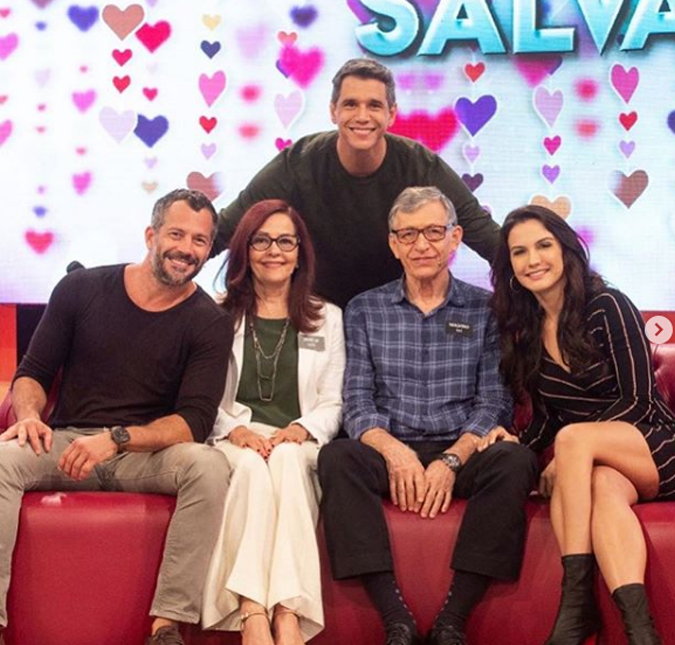 Malvino Salvador faz declaração emocionante para as filhas durante o <i>Tamanho Família</i>