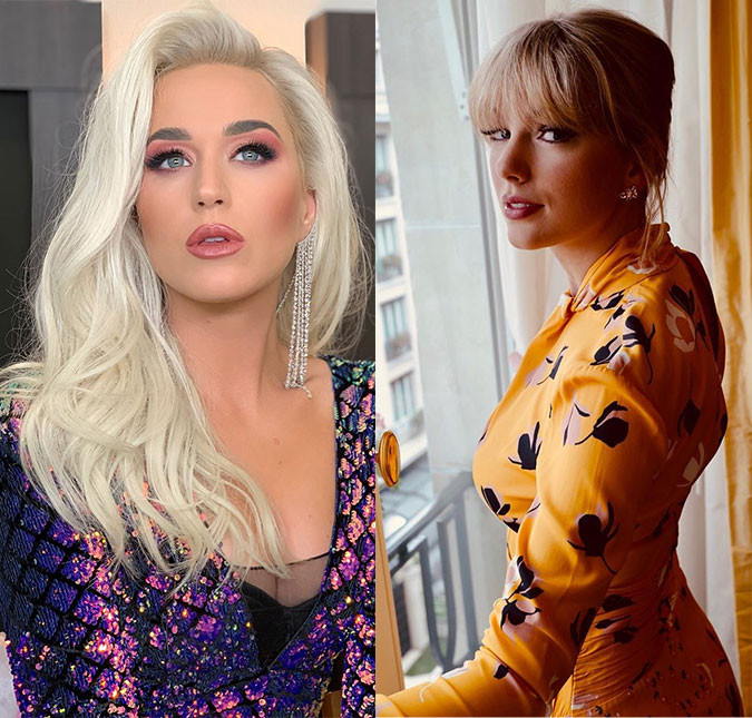 Katy Perry e Taylor Swift dão indícios de que fizeram as pazes e podem ter parceria: <i>Vamos ser amigas</i>