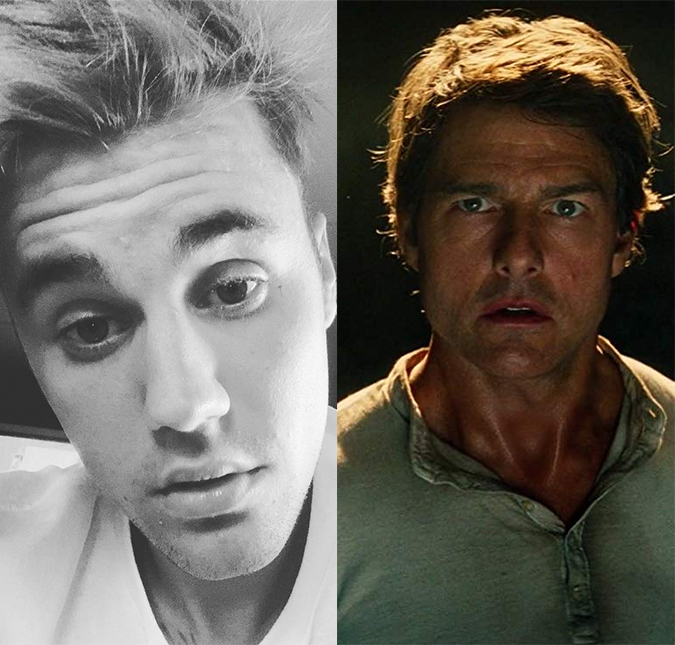 Após desafiar Tom Cruise para luta, Justin Bieber volta atrás: <i>- Eu estou muito magro agora</i>