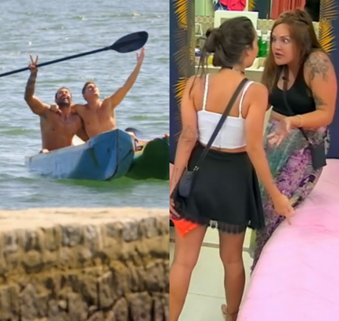 Eliminados voltam para o <i>De Férias com o Ex</i> e barraco entre amigas quase acaba em agressão