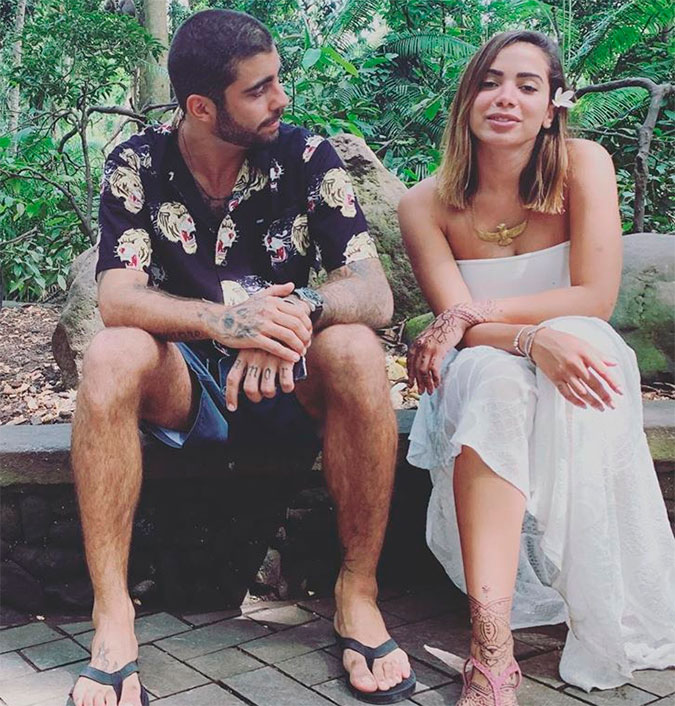 Anitta elogia presente que Pedro Scooby comprou para filha, Liz: -<I>Coisa mais linda</I>