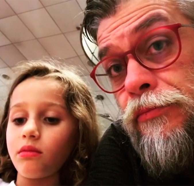 Em vídeo, Fábio Assunção dança música do <i>Jonas Brothers</i> com a filha e encanta seguidores, veja!