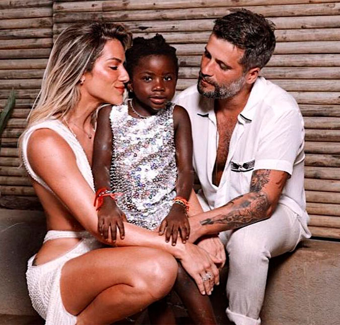 A família aumentou! Giovanna Ewbank e Bruno Gagliasso adotam menino no Malawi